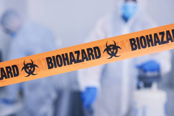Professional Biohazard Cleanup technician working in Vienna, OH